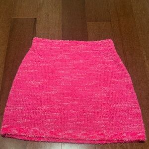 Tweed pink Kate spade mini skirt